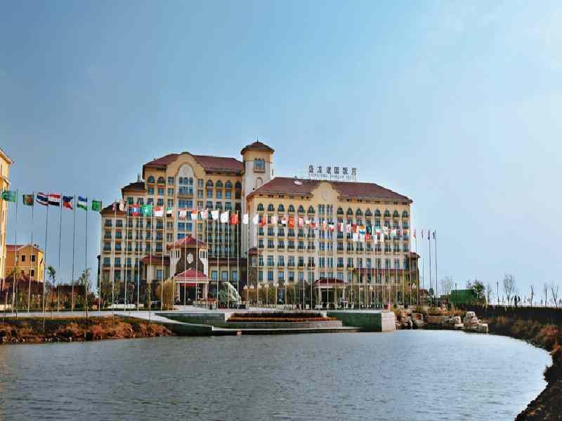 Shenglong Jianguo Hotel Haiyang Haiyang  Buitenkant foto